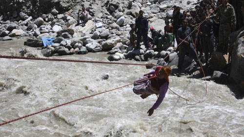 Inde 5 000 morts dû aux inondations